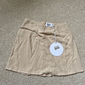 Princess Polly selby Tan Mini Skirt
